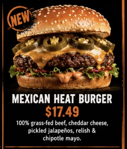 Mexican Heat from Hunger Burger